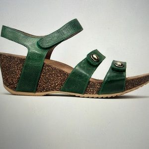 Dansko- Savannah Cork wedge sandal  size 38